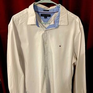 Tommy Hilfiger long sleeve button shirt mens